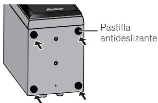 PIONEER S-CN301-LR - Aplicación de las pastillas antideslizantes - 1