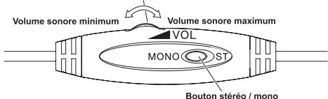 PIONEER SE-A611TV - Réglage de volume - 1