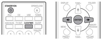 PIONEER X-CM31-T - Instellen van de klok - 1