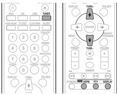 PIONEER X-CM31-T - HaxmTe KhoNky PRESET + / - ,TTo6bl BbIbpaTbKeJaemyIO CTaHnIO. - 1