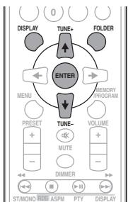 PIONEER X-CM31-T - De map kiezen die moet worden afgespeeld - 2