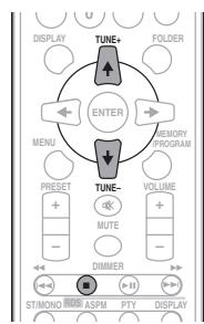 PIONEER X-CM31-T - Listening to the radio broadcasts - 2
