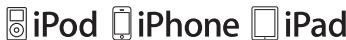 PIONEER X-HM21BT-S - Acerca de iPod/iPhone/iPad - 1