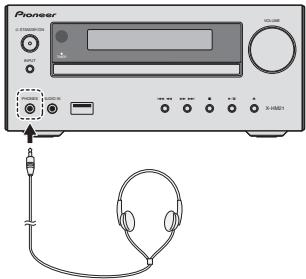 PIONEER X-HM21BT-S - Uso de auriculares - 1