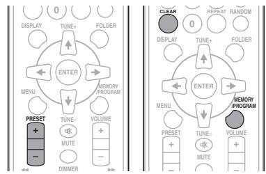 PIONEER X-HM21BT-S - Saving station presets - 1