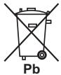 PIONEER X-HM21BT-S - Informationen für Anwender zur Sammlung und Entsorgung von Altgeräten und gebrauchten Batterien - 3