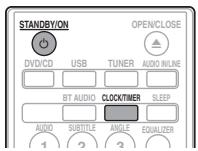 PIONEER X-HM31DAB-K - Réglage de l'horloge - 1