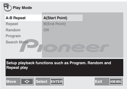 PIONEER X-HM31DAB-K - Appuyez sur la touche HOME MENU. - 2