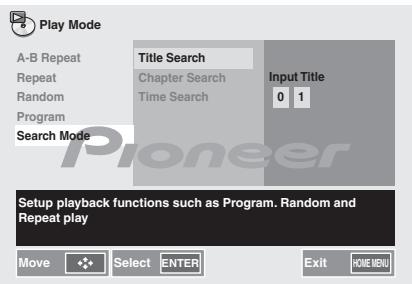 PIONEER X-HM31DAB-K - Mode Recherche - 2