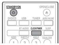 PIONEER X-HM31DAB-K - Einstellen der Uhr - 1