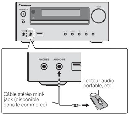 PIONEER X-HM31DAB-K - Raccordement d'équipements auxiliaires - 1