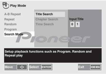 PIONEER X-HM31DAB-K - Modalità di ricerca - 2