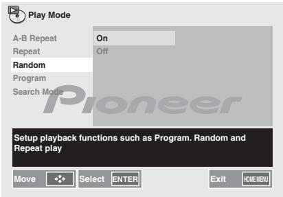 PIONEER X-HM31DAB-K - Zufallswiedergabe - 1