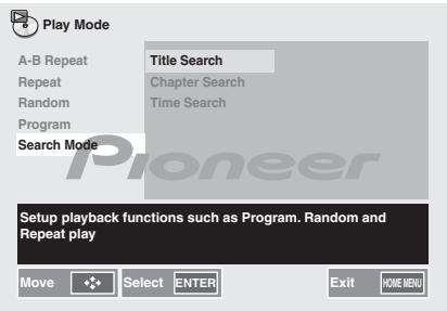 PIONEER X-HM31DAB-K - Mode Recherche - 1