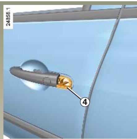 RENAULT CLIO 3 - VERROILLAGE / DÉVERROILLAGE DES PORTES (suite) - 2