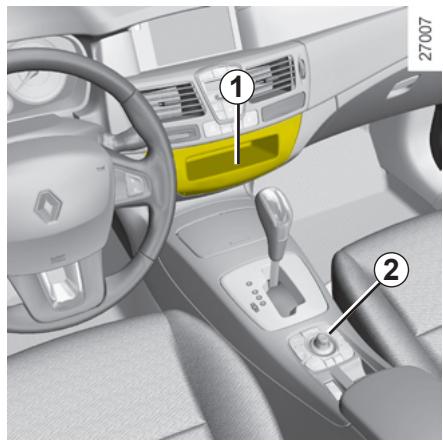 RENAULT LAGUNA 2.0 dCI - Utilisation du téléphone - 1
