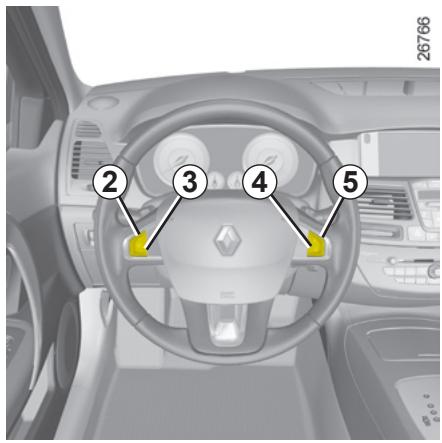 RENAULT LAGUNA 2.0 dCI - RÉGULATEUR-LIMITEUR DE VITESSE : fonction régulateur (suite) - 1