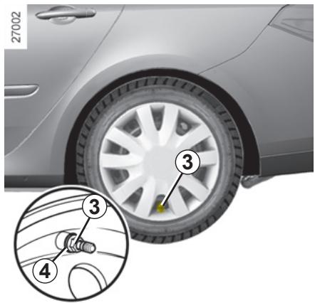 RENAULT LAGUNA 2.0 dCI - SYSTÈME DE SURVEILLANCE DE PRESSION DES PNEUMATIQUES - 1