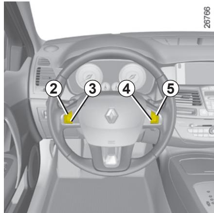 RENAULT LAGUNA 2.0 dCI - RÉGULATEUR-LIMITEUR DE VITESSE : fonction régulateur - 4
