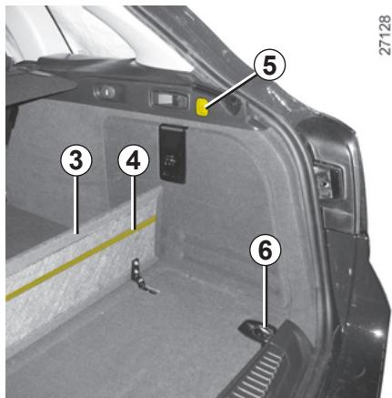 RENAULT LAGUNA 2.0 dCI - RANGEMENTS / AMÉNAGEMENTS COFFRE À BAGAGES (suite) - 1