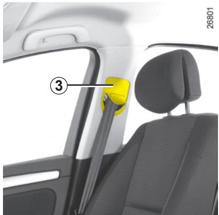 RENAULT LAGUNA 2.0 dCI - CEINTURES DE SÉCURITÉ (suite) - 1