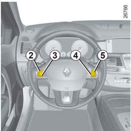 RENAULT LAGUNA 2.0 dCI - RÉGULATEUR-LIMITEUR DE VITESSE : fonction régulateur (suite) - 1
