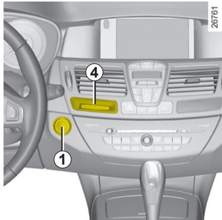 RENAULT LAGUNA 2.0 dCI - Desserrage du frein de parking assisté - 1