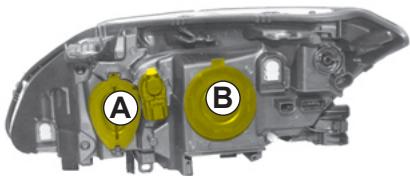 RENAULT LAGUNA 2.0 dCI - PROJECTEURS LAMPES HALOGÈNE : remplacement des lampes - 1
