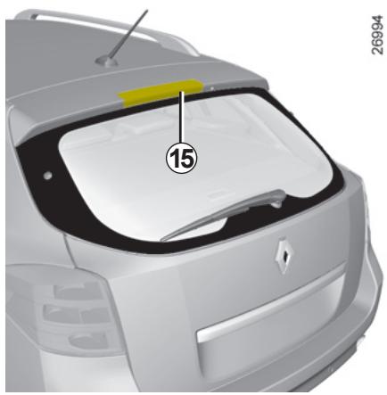 RENAULT LAGUNA 2.0 dCI - FEUX ARRIÈRE ET LATÉRAUX : remplacement des lampes (suite) - 1