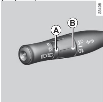 RENAULT MEGANE ESTATE - SIGNALISATION LUMINEUSE / ESSUIE LAVE-VITRES (chapitre 1) - 1