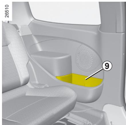 RENAULT NOUVELLE TWINGO EXPRESSION - RANGEMENTS/AMÉNAGEMENTS DE L'HABITACLE (suite) - 2