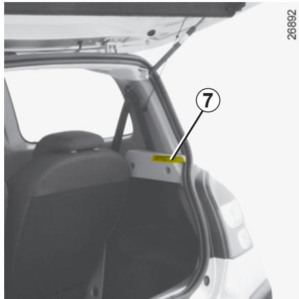 RENAULT NOUVELLE TWINGO EXPRESSION - TABLETTEARRIERE (suite) - 1