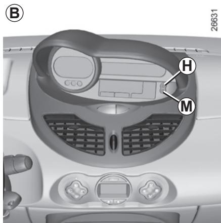RENAULT NOUVELLE TWINGO EXPRESSION - HEURE ET TEMPERATURE EXTÉRIEURE (suite) - 1