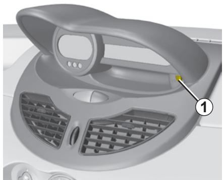 RENAULT NOUVELLE TWINGO EXPRESSION - HEURE ET TEMPERATURE EXTÉRIÉTURE - 2