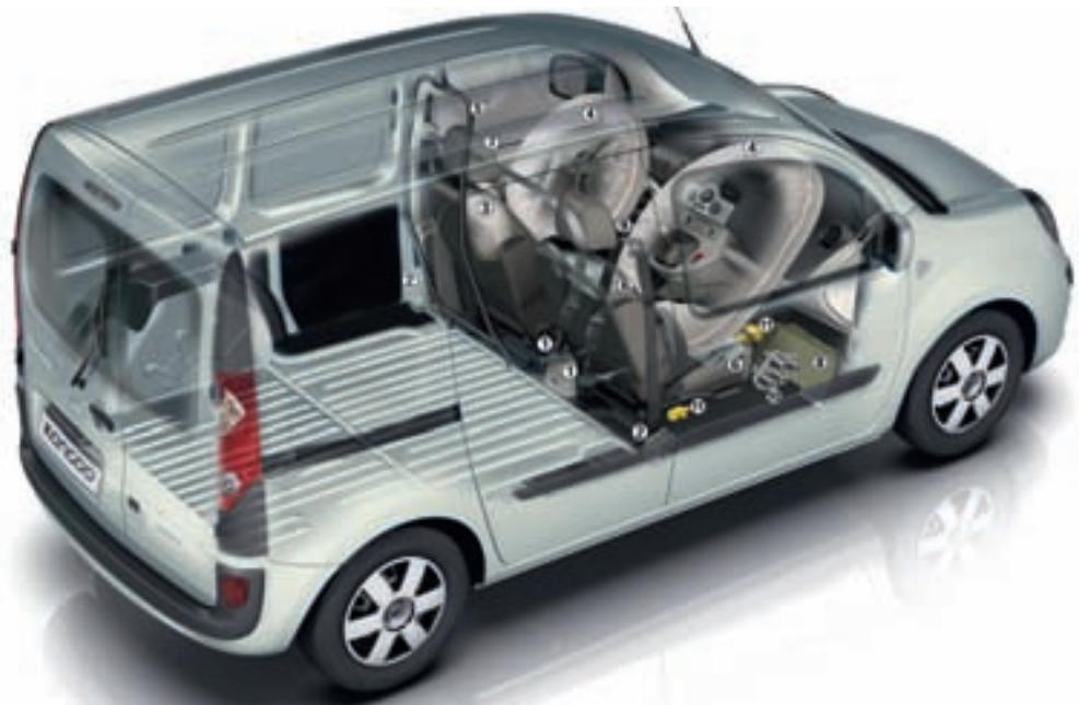 RENAULT KANGOO EXPRESS COMPACT - SELLERIES, ENJOLIVEURS ET TEINTES - 19