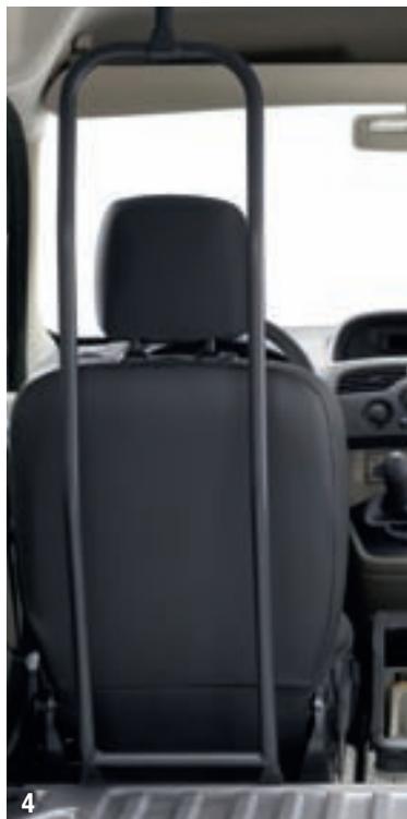 RENAULT KANGOO EXPRESS COMPACT - ZONE DE CHARGEMENT AVEC TAPIS DE PROTECTION ET CLOISON VITRée - 5
