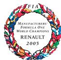 RENAULT MEGANE COUPE-CABRIOLET - RENault, CHAMPION DU MONDE FIA DE FORMULE 1 2005 &amp; 2006 - 1