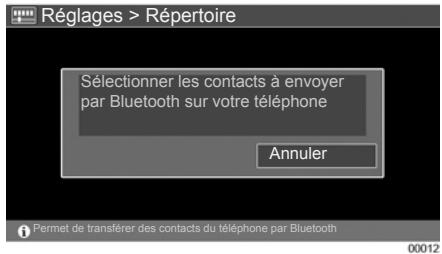 RENAULT SCENIC GPS CNC - RÉPERTOIRE DU TÉLÉPHONE - 1