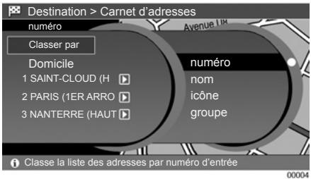 RENAULT SCENIC GPS CNC - ENTRER UNE DESTINATION (suite) - 1