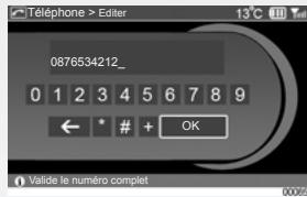 RENAULT SCENIC GPS CNC - TÉLÉPHONIE : Enregistrer un numéro favori - 8