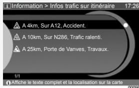 RENAULT SCENIC GPS CNC - Informations sur itinéraire - 6