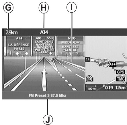 RENAULT SCENIC GPS CNC - Écran des menus - 1
