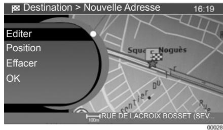 RENAULT SCENIC GPS CNC - Créer une entrée - 1