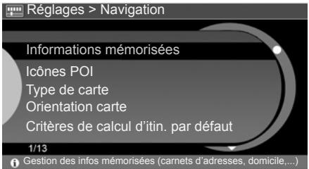 RENAULT SCENIC GPS CNC - Associer un repère vocal à une adresse - 1
