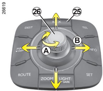 RENAULT SCENIC GPS CNC - PRINCIPES D'UTILISATION - 1