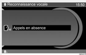 RENAULT SCENIC GPS CNC - RECONNAISSANCE VOCALE : Utiliser la commande vocale - 5