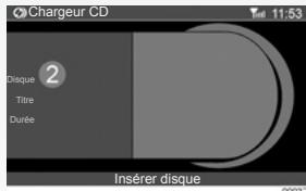 RENAULT SCENIC GPS CNC - AUDIO : Utiliser le changeur CD - 6