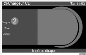 RENAULT SCENIC GPS CNC - AUDIO : Utiliser le changeur CD - 4