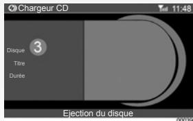 RENAULT SCENIC GPS CNC - AUDIO : Utiliser le changeur CD - 12