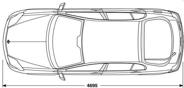 RENAULT NOUVELLE LAGUNA - DIMENSIONS - 4